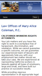 Mobile Screenshot of lawofficemac.com